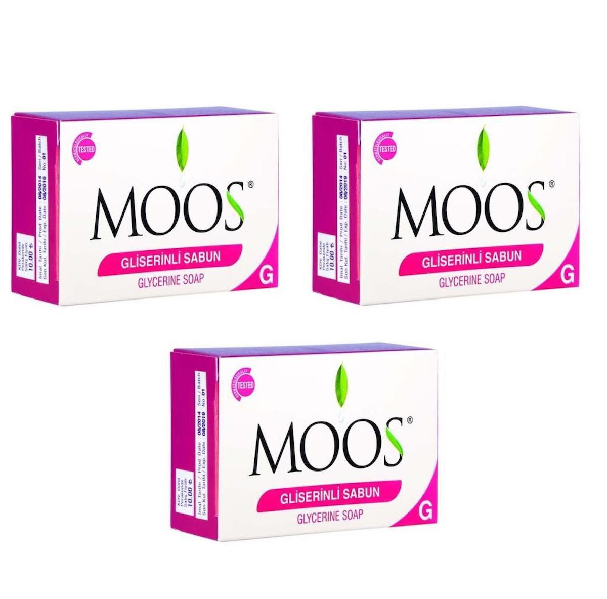 Moos Gliserin Sabun 3x100 gr