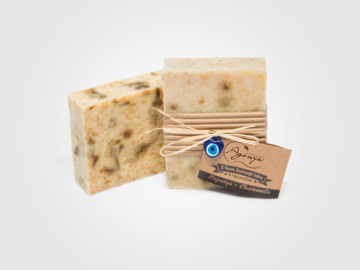 Agonya Papatya Zeytinyağlı Sabun 3x100 gr