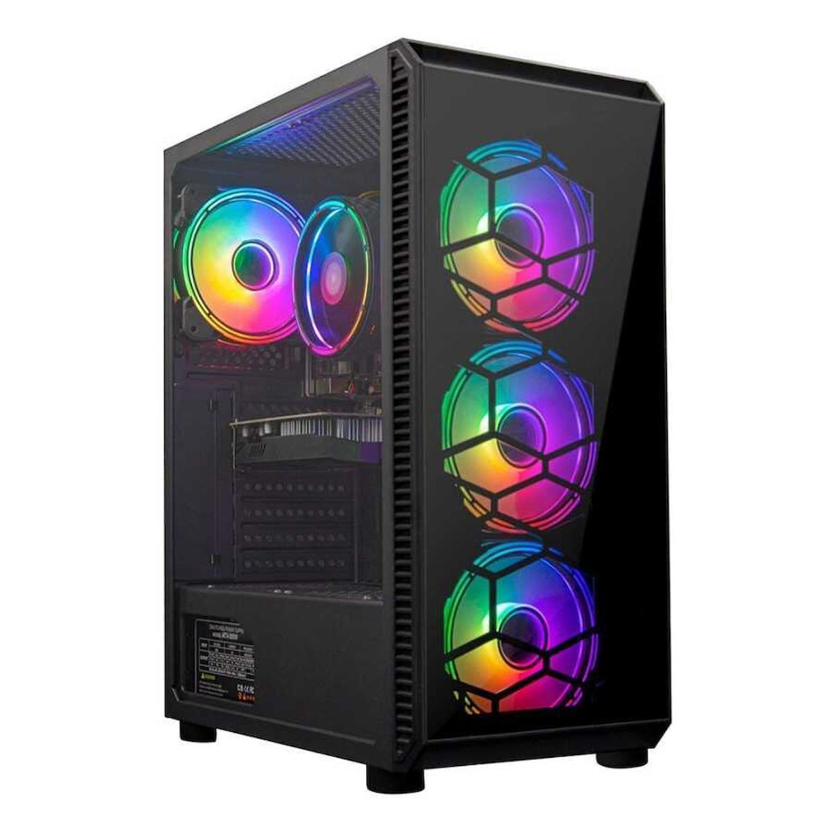 Turbox Tx1492 Harici GeForce GT 740 Ekran Kartlı Intel Core i7 860 8 GB DDR3 256 GB SSD FreeDos Masaüstü Oyuncu Bilgisayarı