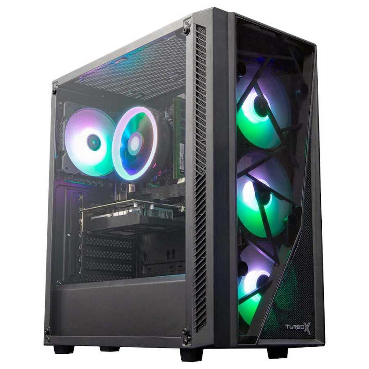 Dragos DRx4267 Harici GeForce GTX 1660 Super Ekran Kartlı AMD Ryzen 5700X 16 GB DDR4 512 GB SSD FreeDos Masaüstü Oyuncu Bilgisayarı