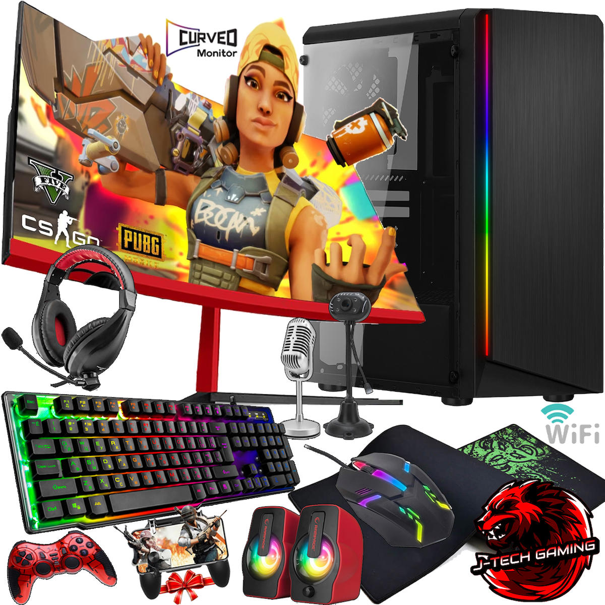DTS Teknoloji GX161 Paylaşımlı UHD Graphics Ekran Kartlı Intel Core i5 2400 16 GB DDR3 256 GB SSD 24 inç FULL HD FreeDos Masaüstü Oyuncu Bilgisayarı