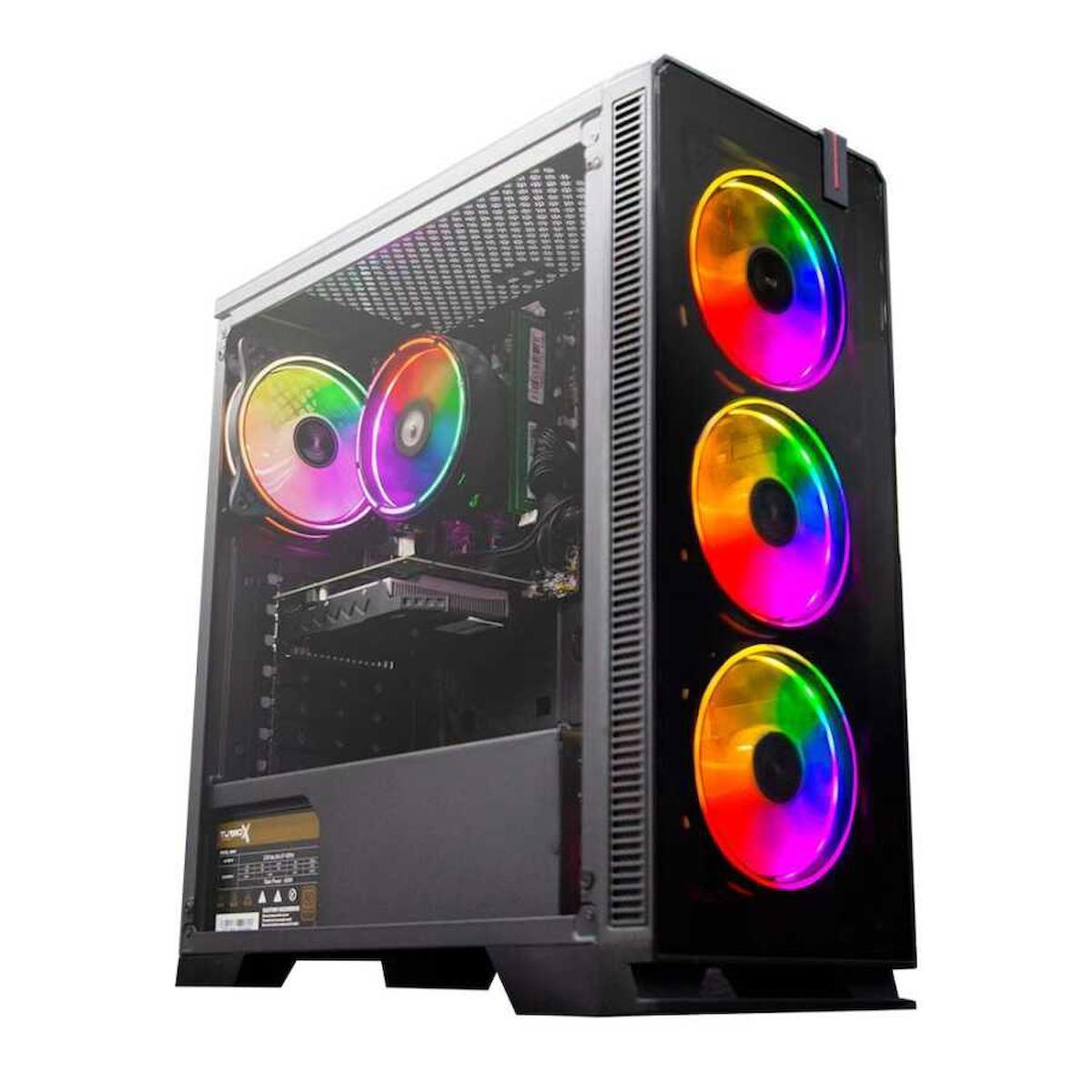 Dragos DRx2813 Harici GeForce GTX 1660 Super Ekran Kartlı Intel Core i7-12700F 8 GB DDR4 512 GB SSD FreeDos Masaüstü Oyuncu Bilgisayarı