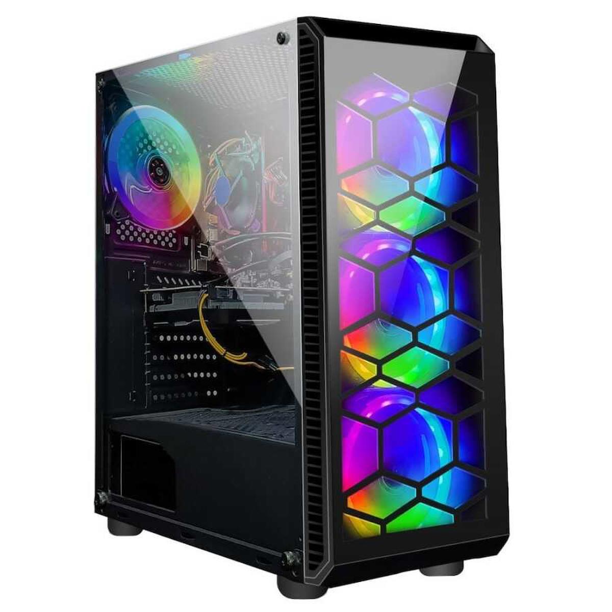 Turbox Tx963 Harici Radeon R7 240 Ekran Kartlı Intel Core i5 3470 8 GB DDR3 256 GB SSD FreeDos Masaüstü Oyuncu Bilgisayarı