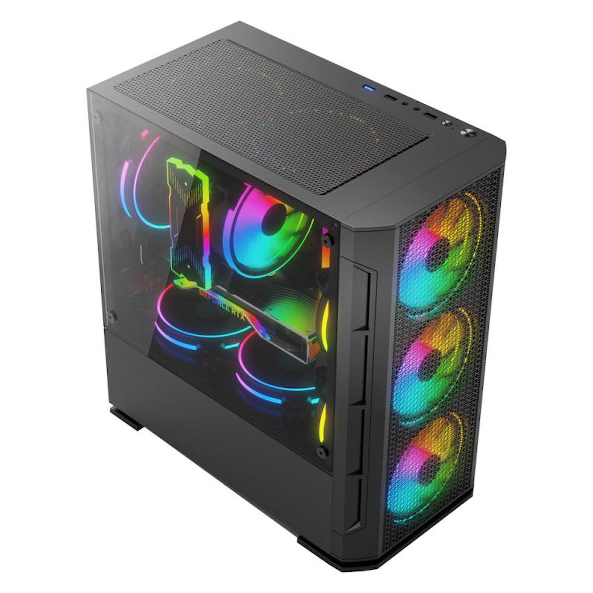 Ramtech DG290-M Harici GeForce GT 740 Ekran Kartlı Intel Core i5 3470 16 GB DDR3 256 GB SSD FreeDos Masaüstü Oyuncu Bilgisayarı