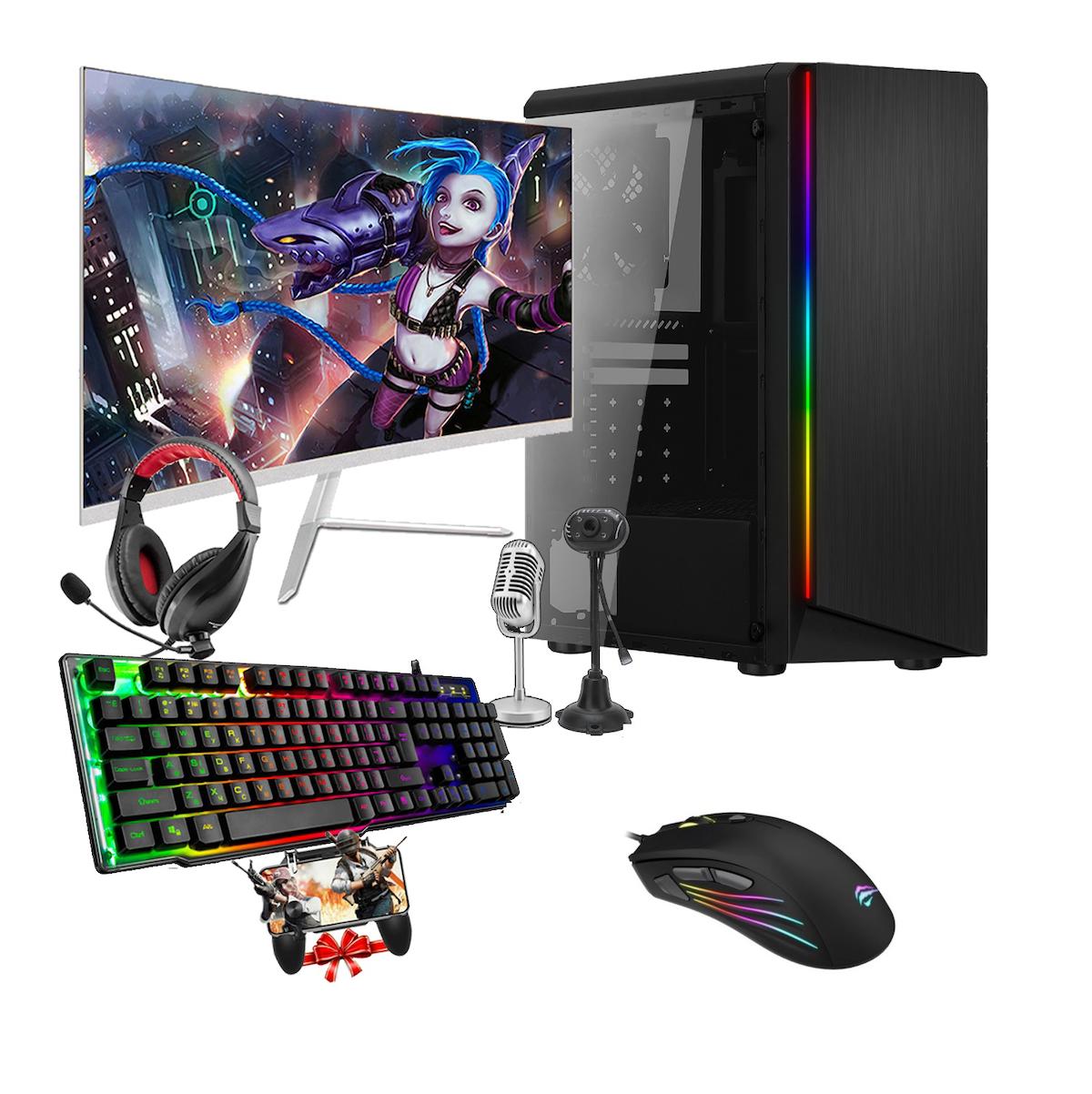 DTS Teknoloji GX85 Paylaşımlı UHD Graphics Ekran Kartlı Intel Core i5 3470 16 GB DDR3 256 GB SSD 24 inç FULL HD FreeDos Masaüstü Oyuncu Bilgisayarı