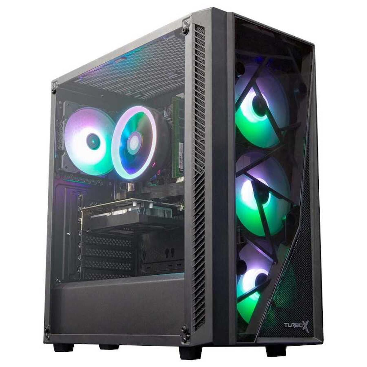 Dragos DRx2807 Harici GeForce GTX 1660 Super Ekran Kartlı Intel Core i5-12400F 8 GB DDR4 512 GB SSD FreeDos Masaüstü Oyuncu Bilgisayarı