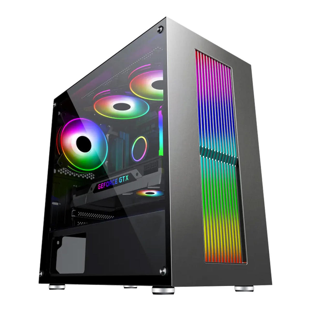 Xaser Xsr191 Harici Radeon RX 550 Ekran Kartlı Intel Core i5 2400 16 GB DDR3 512 GB SSD FreeDos Masaüstü Oyuncu Bilgisayarı