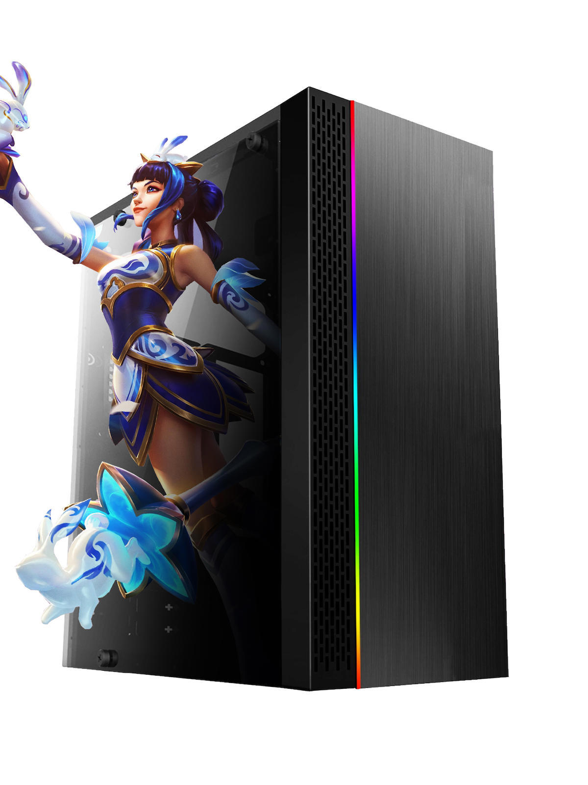 Ramtech DG204 X5660 Harici Radeon RX 550 Ekran Kartlı Intel Xeon X5660 16 GB DDR3 256 GB SSD FreeDos Masaüstü Oyuncu Bilgisayarı