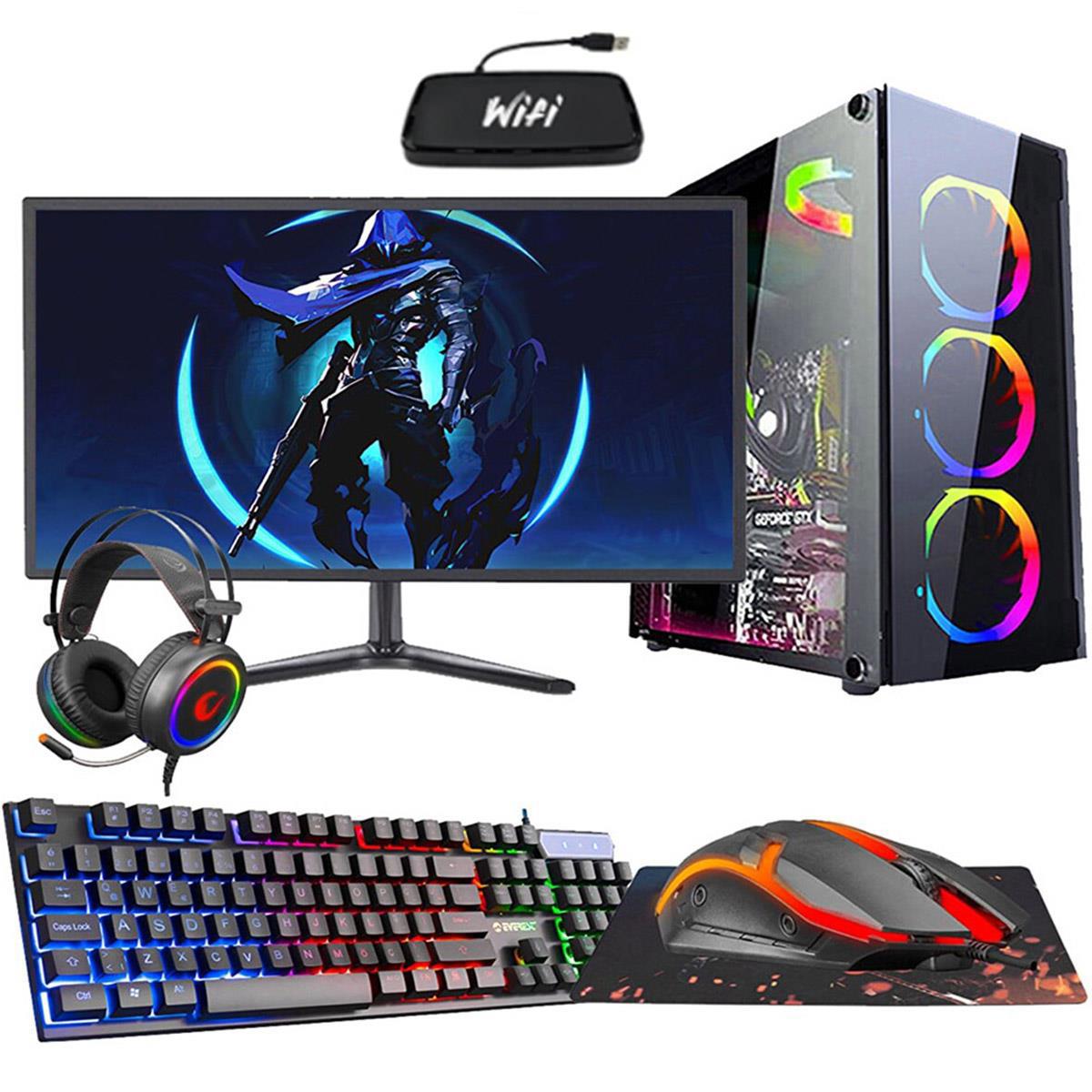 Zeiron Px42 Harici Radeon R5 230 Ekran Kartlı Intel Core i5 3470 16 GB DDR3 240 GB SSD 19 inç FULL HD FreeDos Masaüstü Oyuncu Bilgisayarı