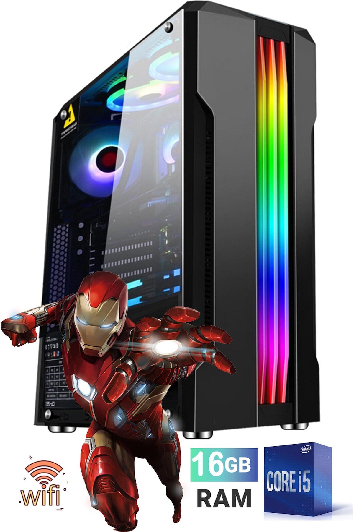 DTS Teknoloji GX335 Paylaşımlı UHD Graphics Ekran Kartlı Intel Core i5 2400 16 GB DDR3 256 GB SSD FULL HD FreeDos Masaüstü Oyuncu Bilgisayarı