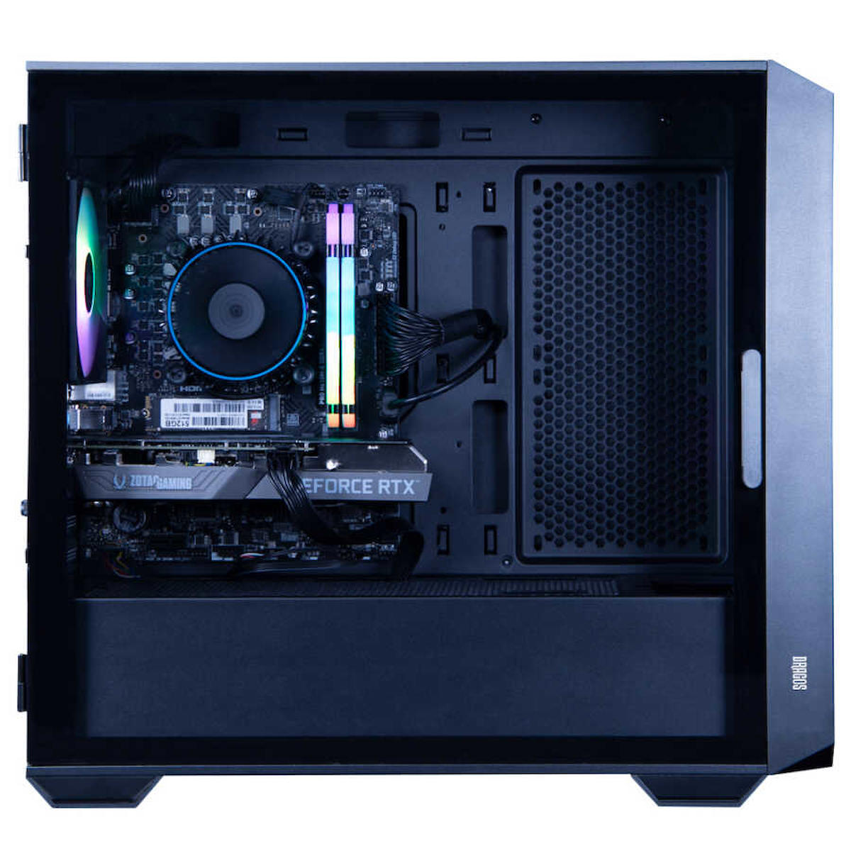 Dragos DRx6043 Harici GeForce RTX 2060 Ekran Kartlı AMD Ryzen 5500 16 GB DDR4 512 GB SSD 27 inç FULL HD FreeDos Masaüstü Oyuncu Bilgisayarı