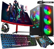 Biggamex ZP31 Harici Radeon RX 550 Ekran Kartlı Intel Core i5 3470 16 GB DDR3 128 GB SSD 23.8 inç FULL HD FreeDos Masaüstü Oyuncu Bilgisayarı