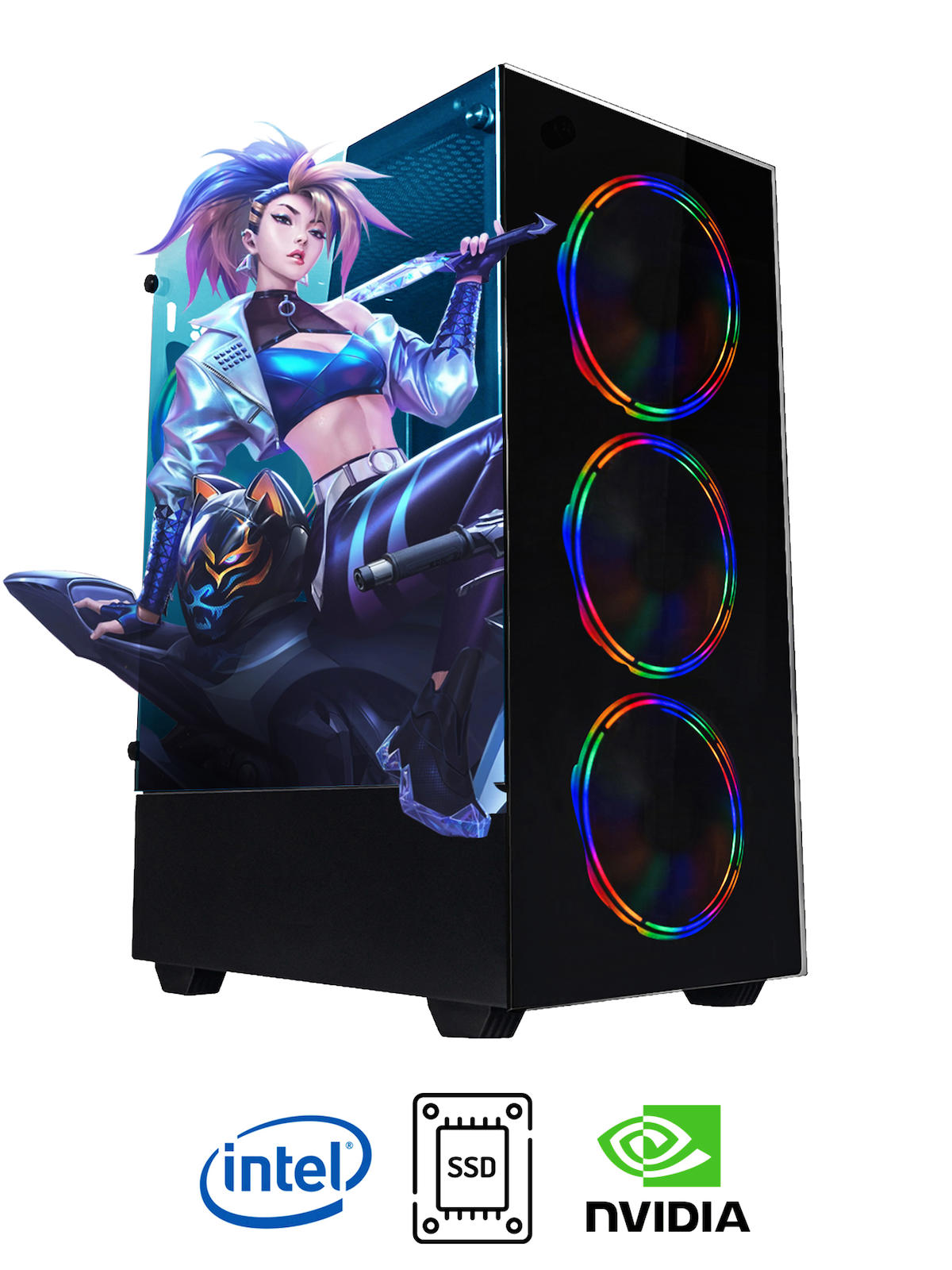 Snowman Full Force FF148 Harici GeForce RTX 2060 Ekran Kartlı Intel Core i5 10400F 16 GB DDR4 512 GB SSD FreeDos Masaüstü Oyuncu Bilgisayarı