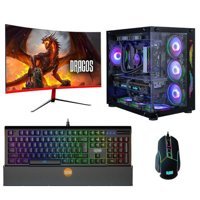 Dragos DRx2185 Harici GeForce RTX 3060 Ekran Kartlı AMD Ryzen 5700X 32 GB DDR4 512 GB SSD 23.6 inç FULL HD FreeDos Masaüstü Oyuncu Bilgisayarı
