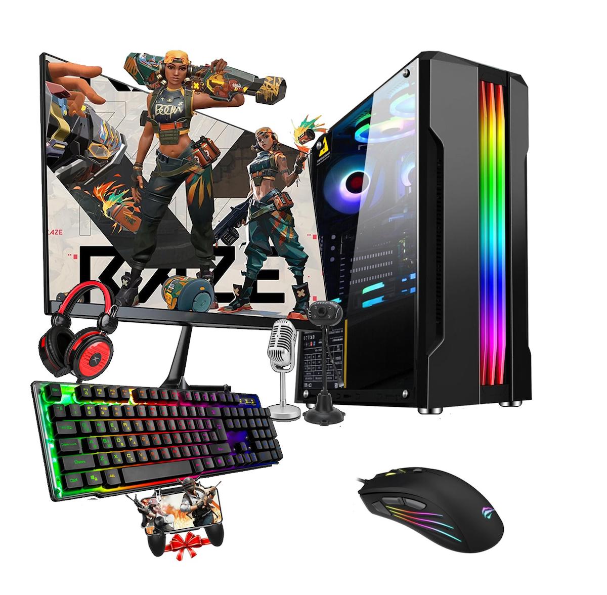 DTS Teknoloji GX355 Paylaşımlı UHD Graphics Ekran Kartlı Intel Core i5 2400 16 GB DDR3 512 GB SSD 19 inç FULL HD (4K) FreeDos Masaüstü Oyuncu Bilgisayarı