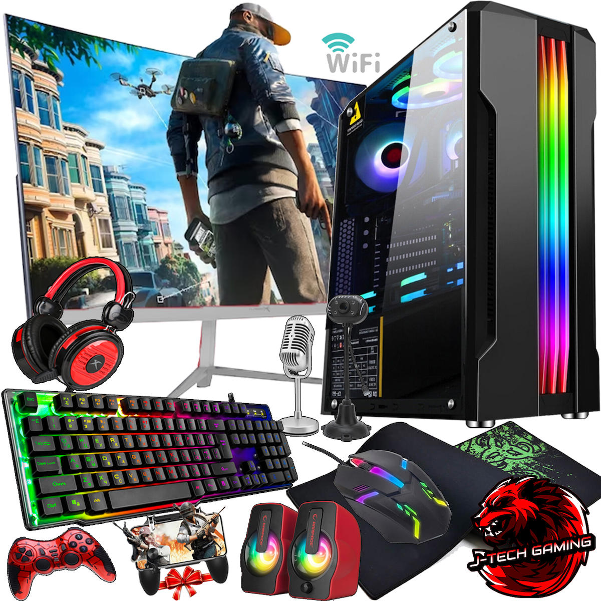 DTS Teknoloji GX318 Paylaşımlı UHD Graphics Ekran Kartlı Intel Core i5 3470 16 GB DDR3 256 GB SSD 24 inç FULL HD FreeDos Masaüstü Oyuncu Bilgisayarı