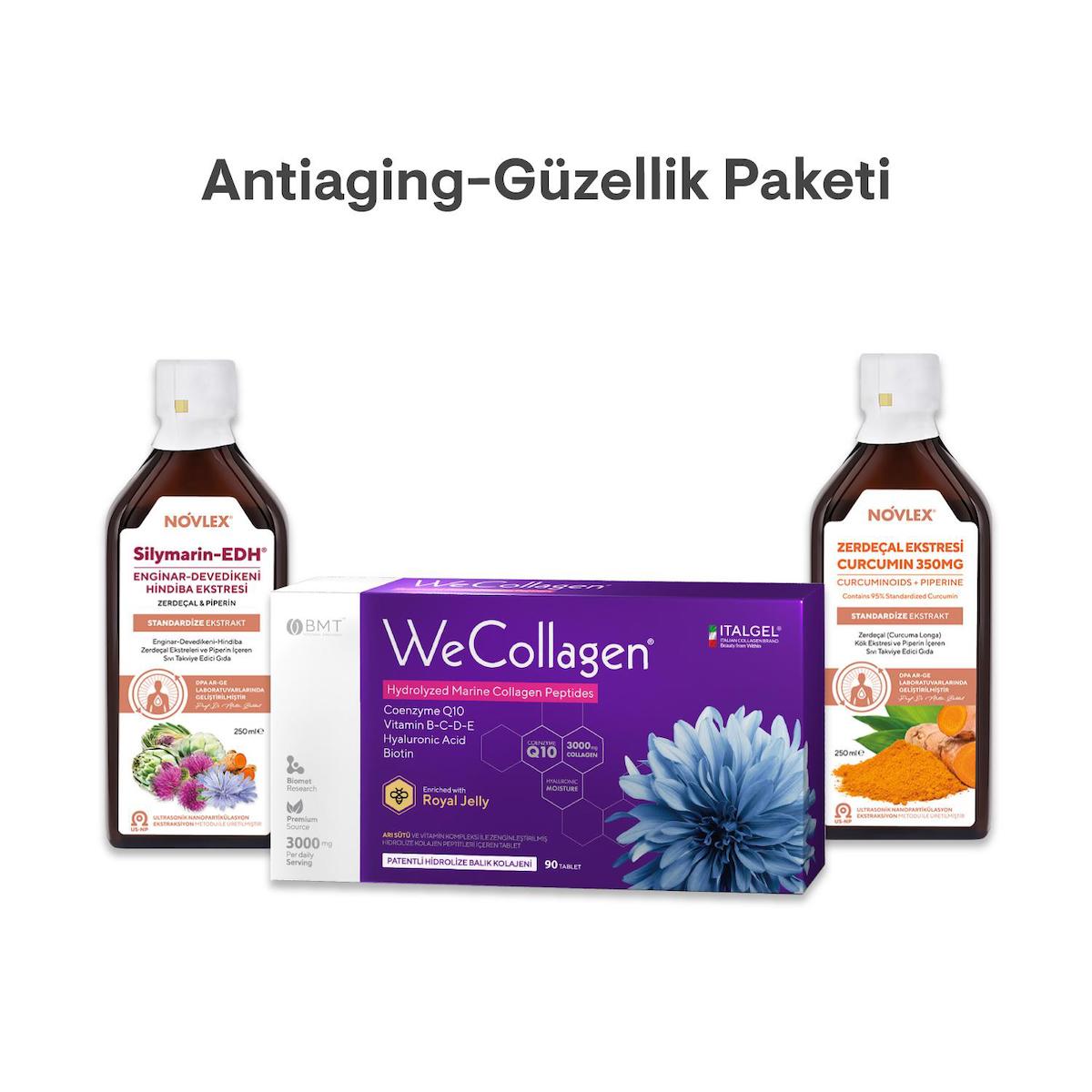 Biomet Antiaging Aromalı Unisex Vitamin 2x250 ml - 90 Adet
