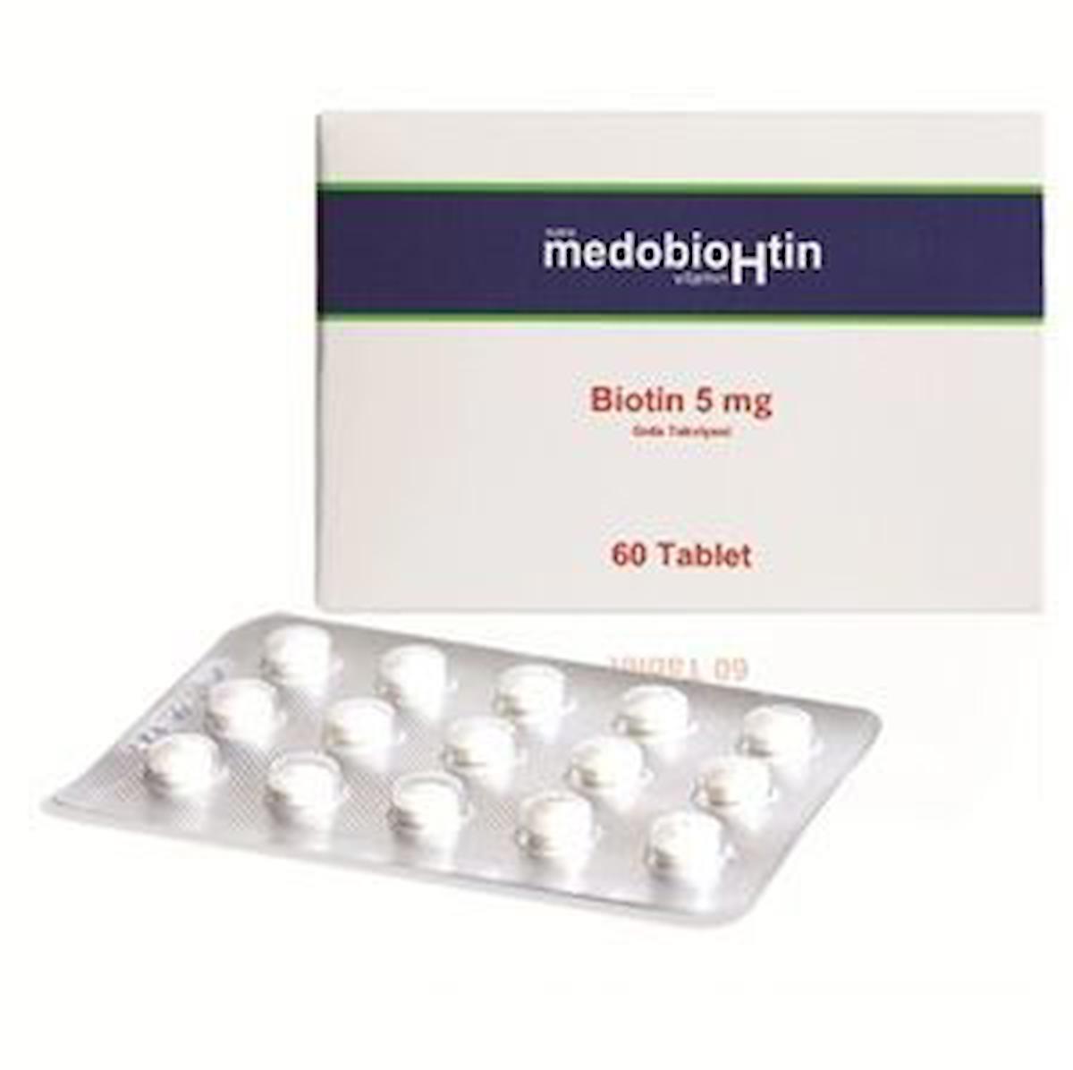 Dermoskın Medobiohtin Sade Vitamin 60 Tablet