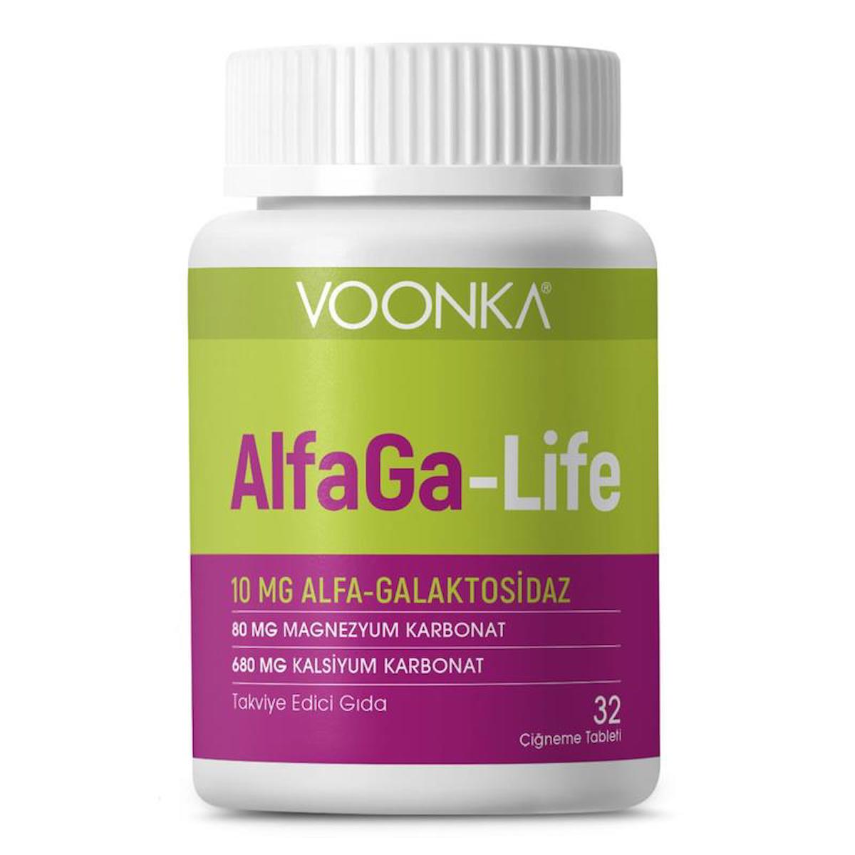 Voonka Alfaga-Life Aromasız Unisex Vitamin 32 Kapsül