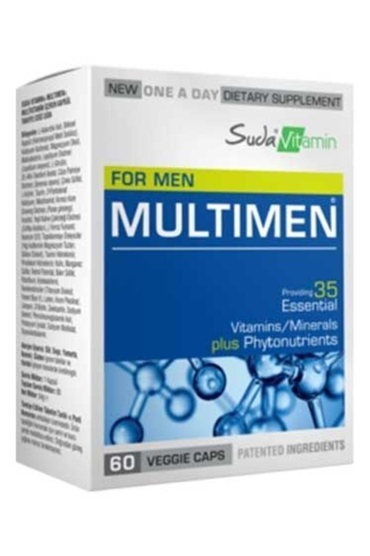 Suda Vitamin Aromasız Erkek Vitamin 60 Tablet