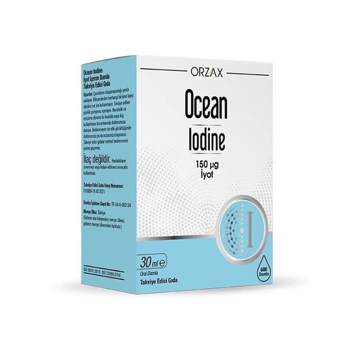 Ocean Orzax Glukan Sade Unisex Vitamin 30 Tablet