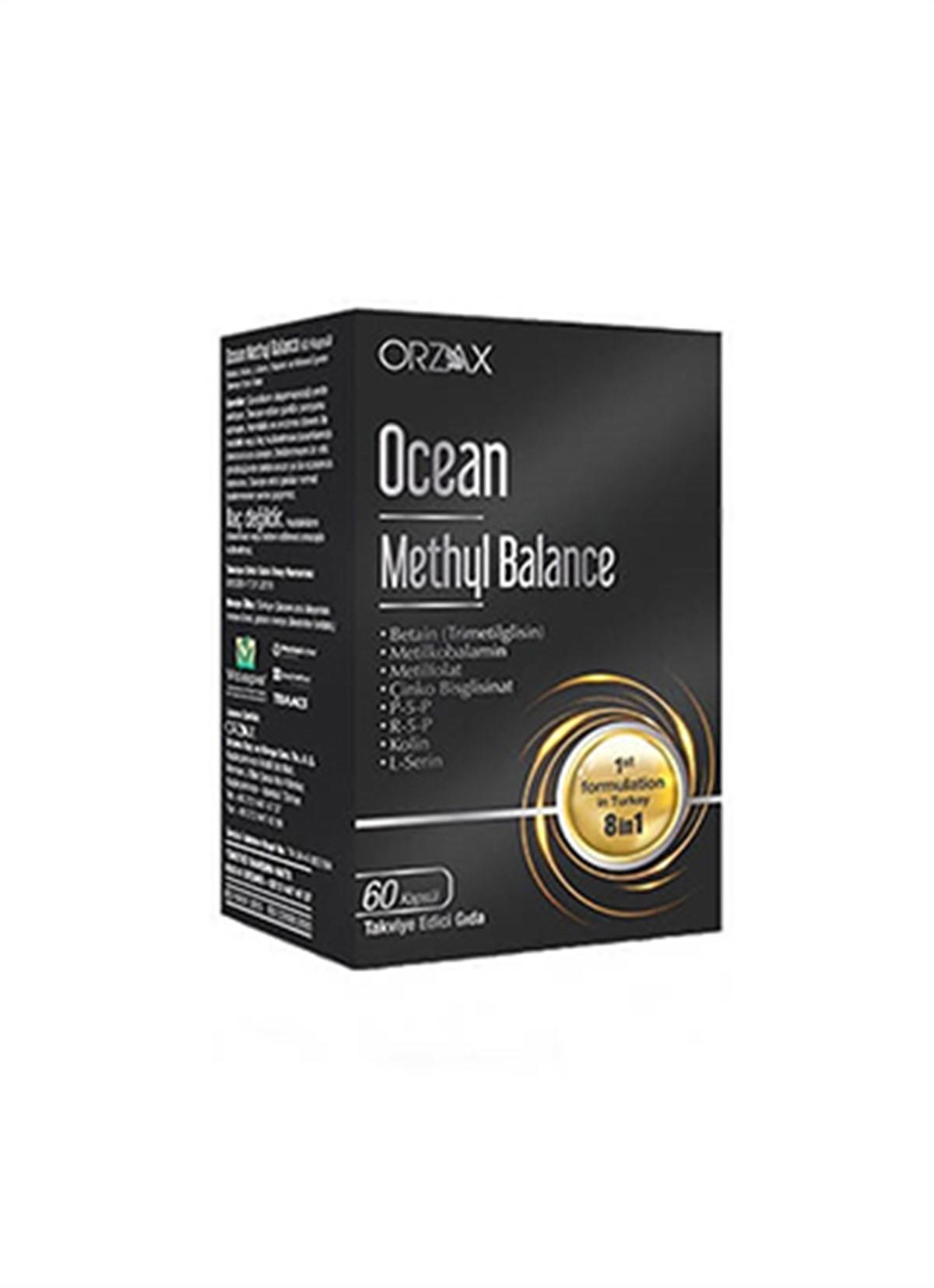 Ocean Orzax Methyl Balance Aromasız Unisex Vitamin 60 Kapsül