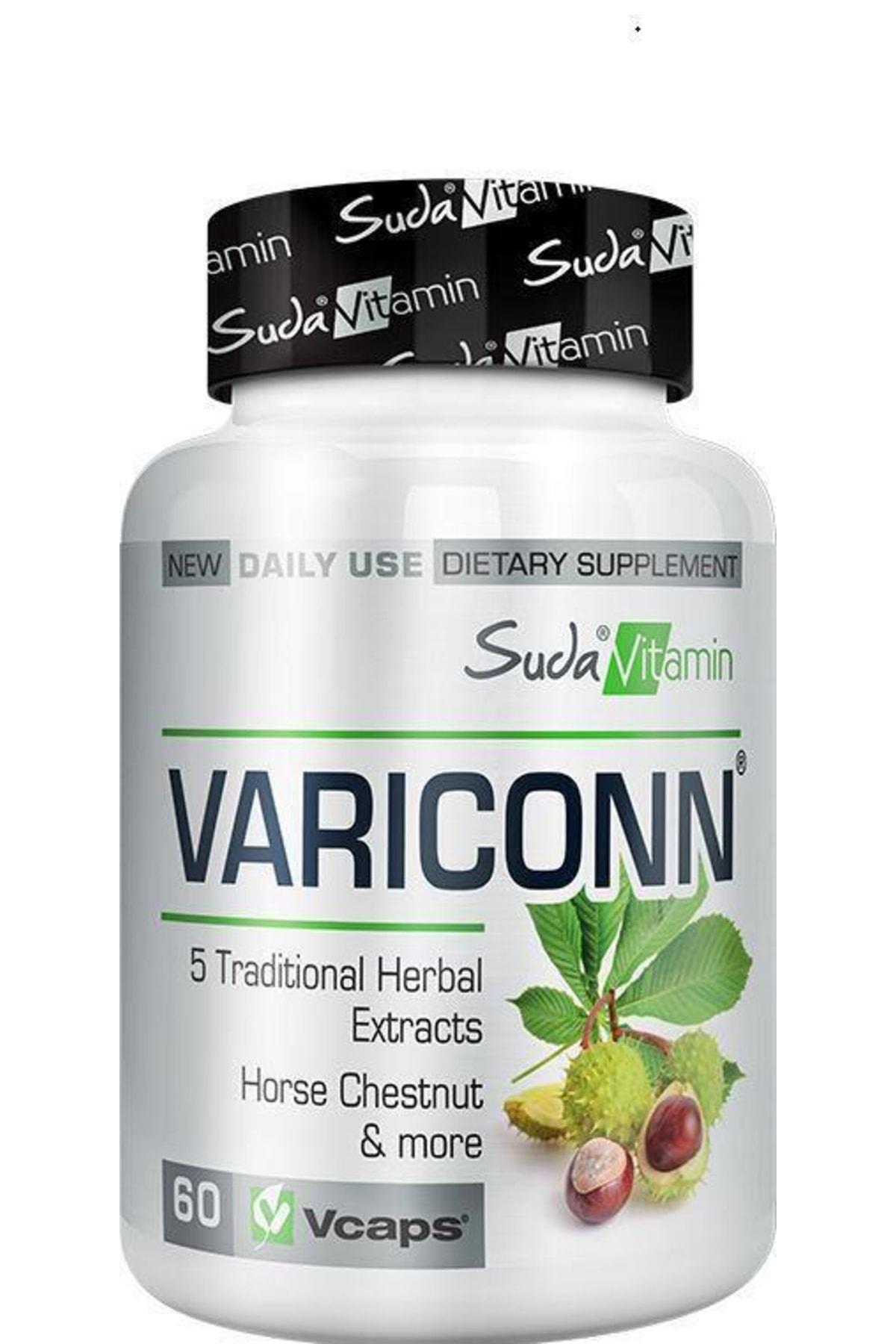 Suda Vitamin Varıconn Aromasız Unisex Vitamin 60 Tablet