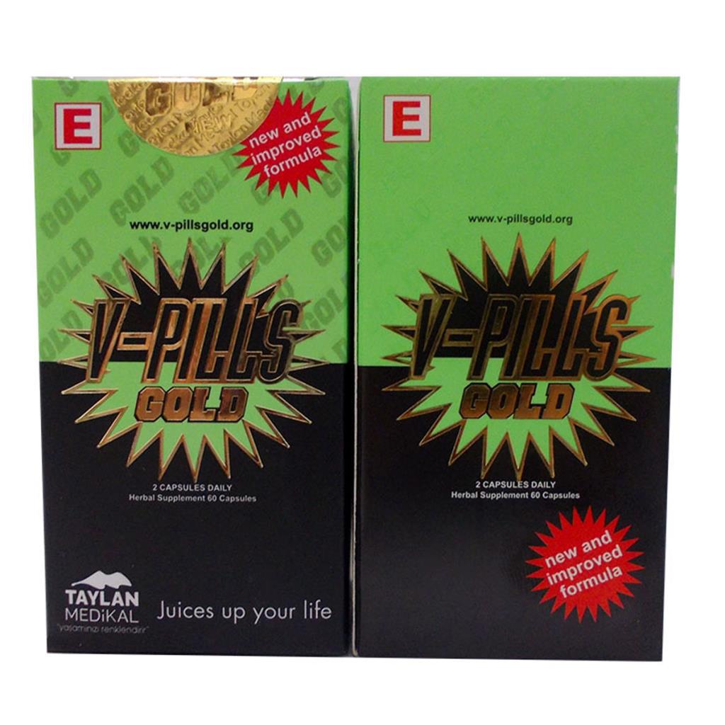 V-Pills Sade Unisex Vitamin 2x60 Tablet