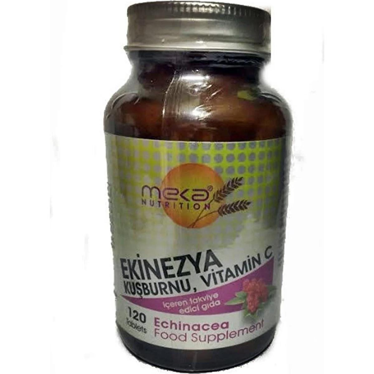Meka Nutrition C Vitamini Aromasız Unisex 120 Tablet