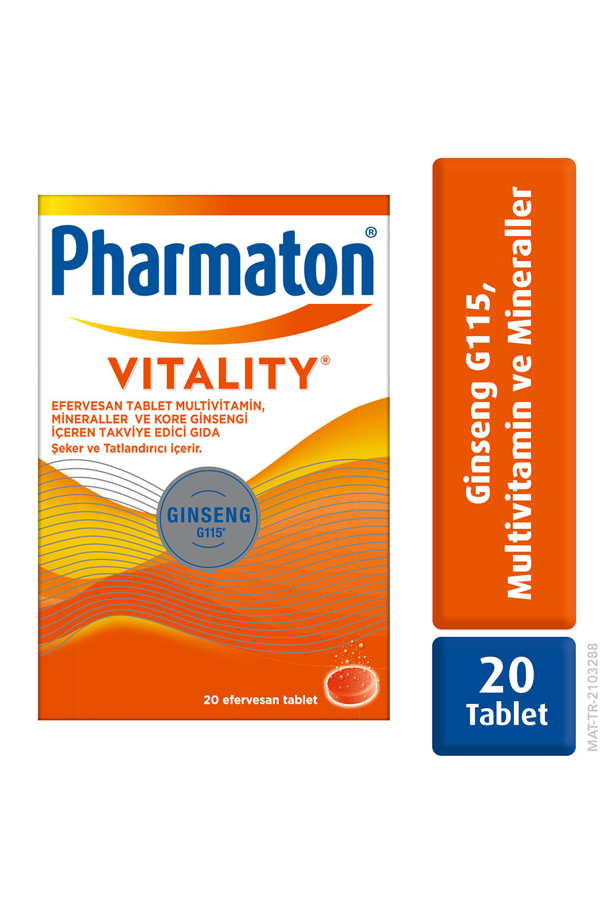 Pharmaton Ginseng Unisex Vitamin 20 Tablet
