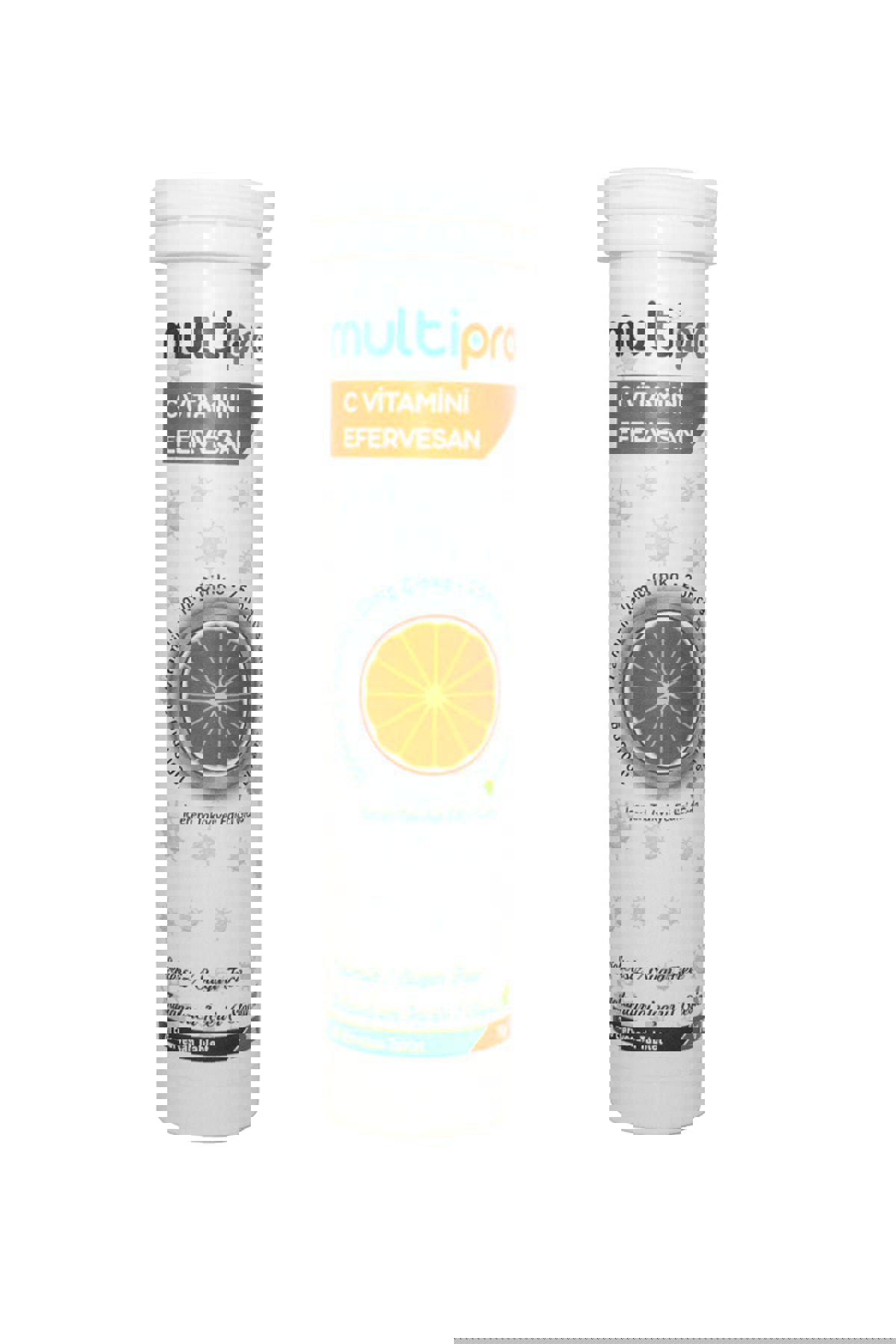 Multipro C Vitamini Aromasız Unisex 20 Adet