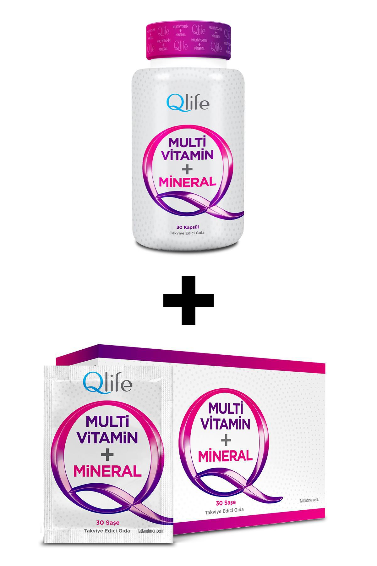 Qlife Aromalı Unisex Vitamin 30 Şase