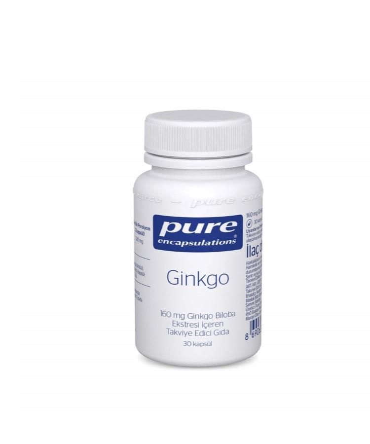 Pure Encapsulations Ginkgo Aromasız Unisex Vitamin 30 Kapsül