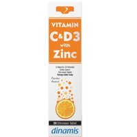 Dinamis C Vitamini Aromalı Unisex 20 Tablet
