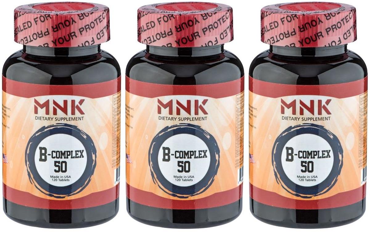 Mnk Vitamin B Aromasız Unisex 3x120 Tablet