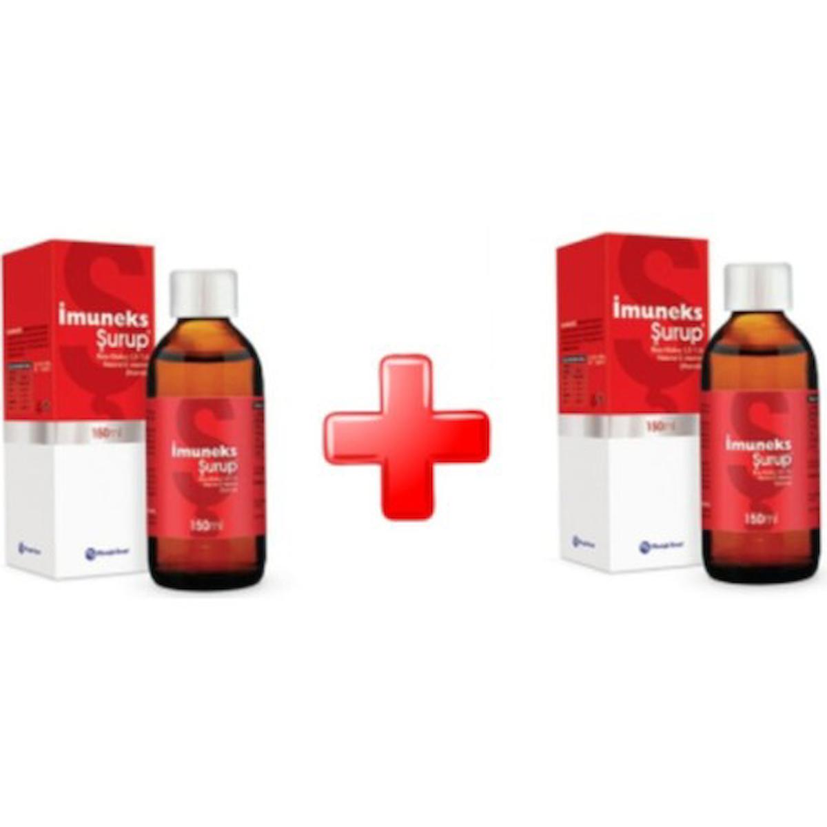 Imuneks Glukan Aromasız Unisex Vitamin 2x150 ml