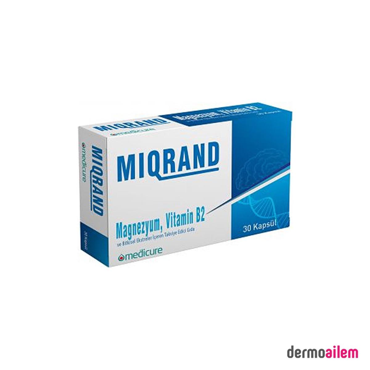Medicure Magnezyum Aromasız Unisex Vitamin 30 Kapsül