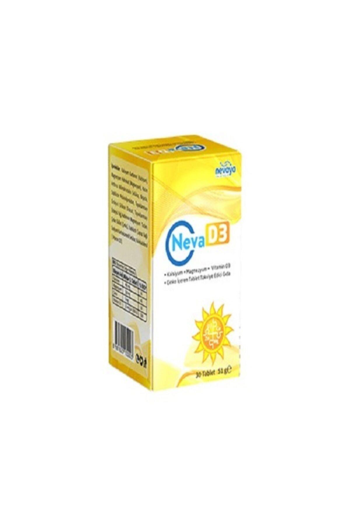 Nevaya Magnezyum Sade Unisex Vitamin 30 Tablet