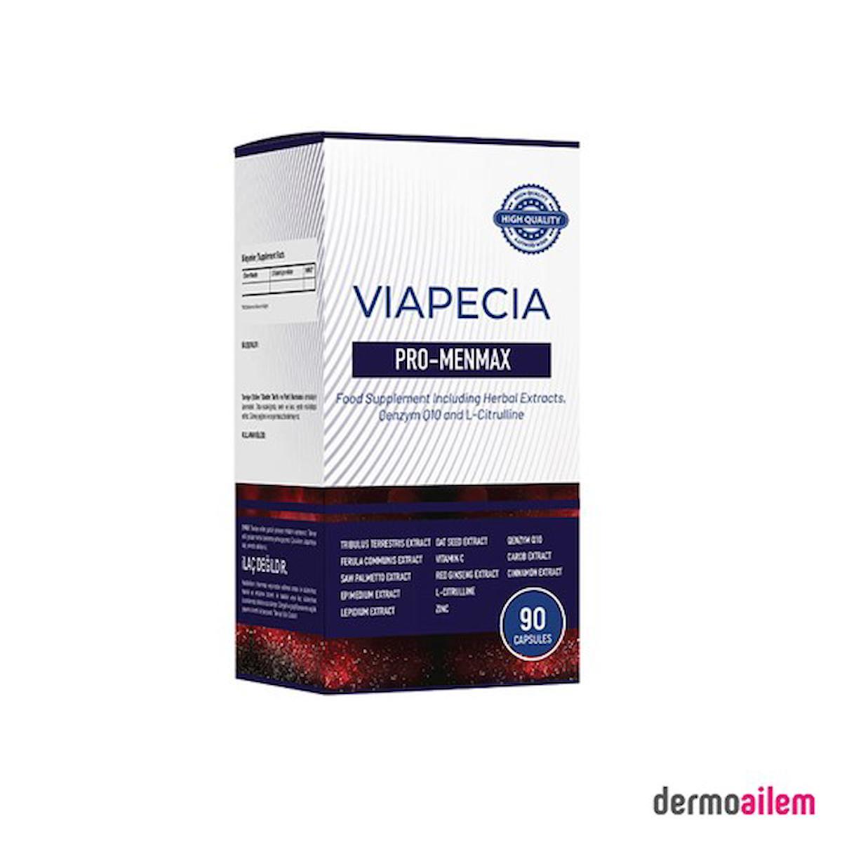 Viapecia Pro Menmax Aromasız Unisex Vitamin 90 Kapsül