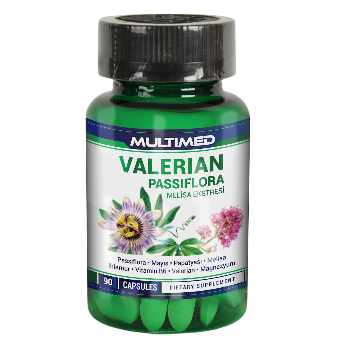Multimed Vitamin B6 Aromasız Unisex 90 Kapsül