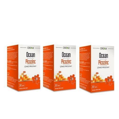 Ocean Çinko Sade Çocuk Vitamin 3x30 Tablet