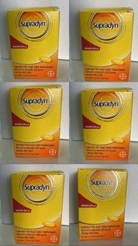 Supradyn Aromasız Unisex Vitamin 6x30 Tablet