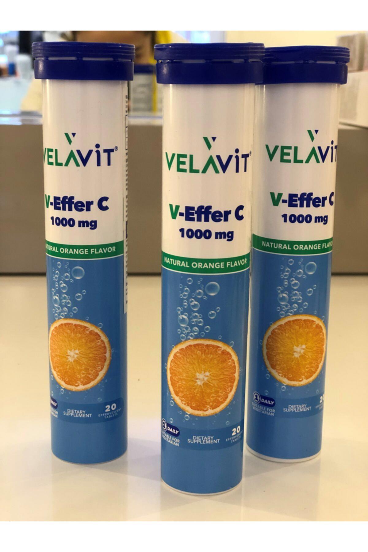 Velavit C Vitamini Aromalı Unisex 3x20 Tablet