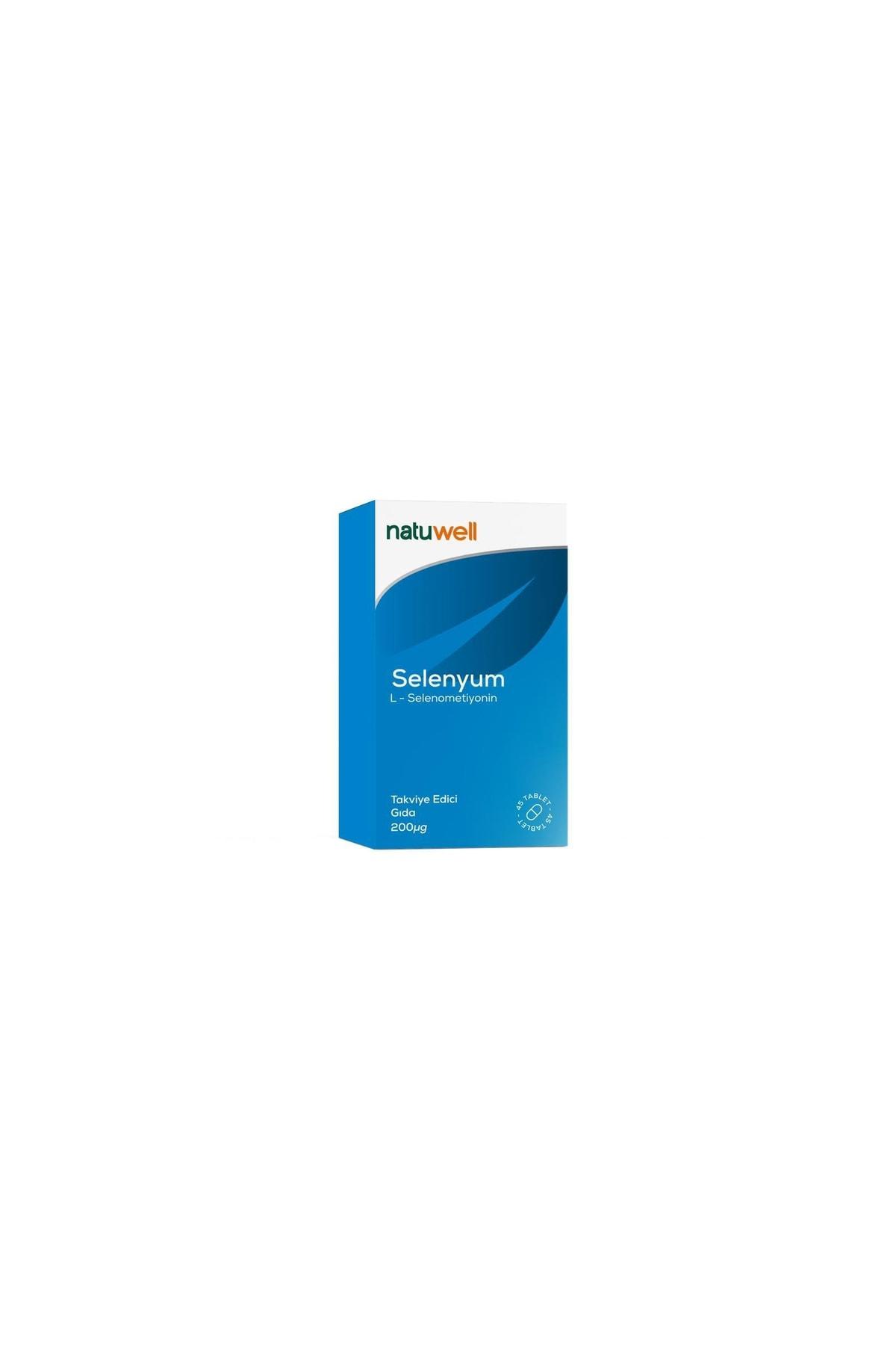 Natuwell Selenyum Sade Unisex Vitamin 45 Tablet