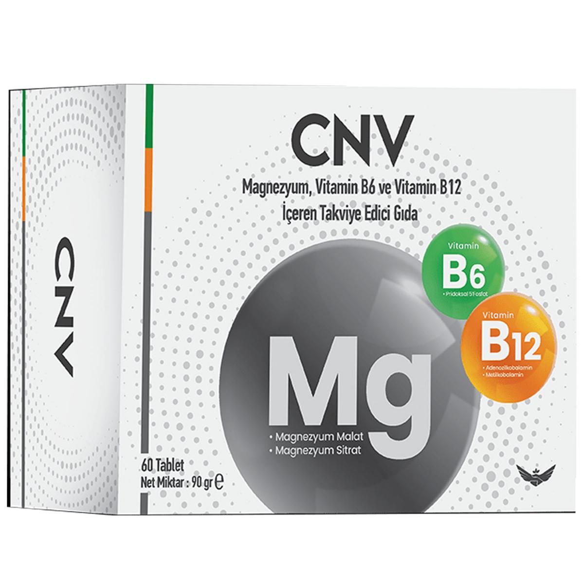 Convıta B12 Sade Unisex Vitamin 60 Tablet