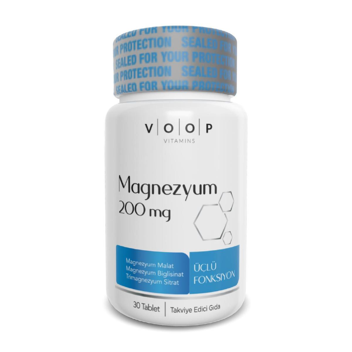 Voop Magenzyum Sade Unisex Vitamin 30 Tablet