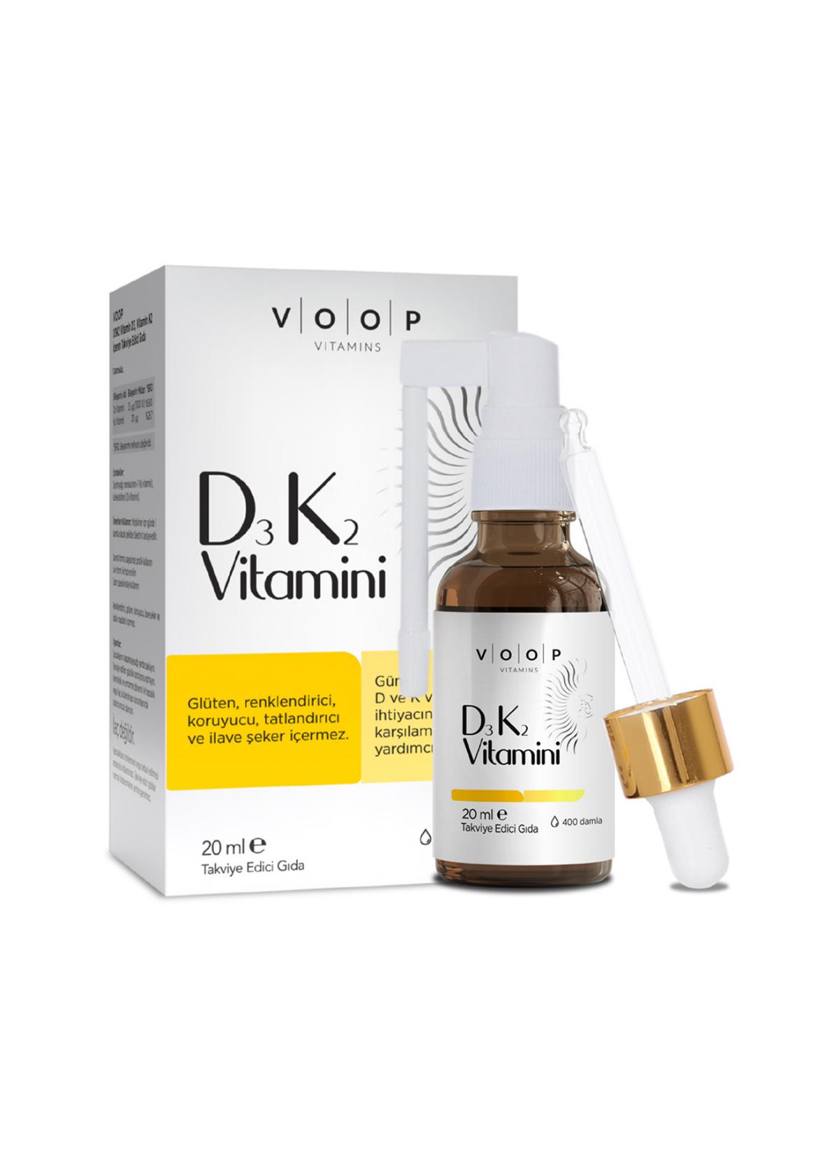 Qlife K2 Vitamini Sade Unisex 20 ml
