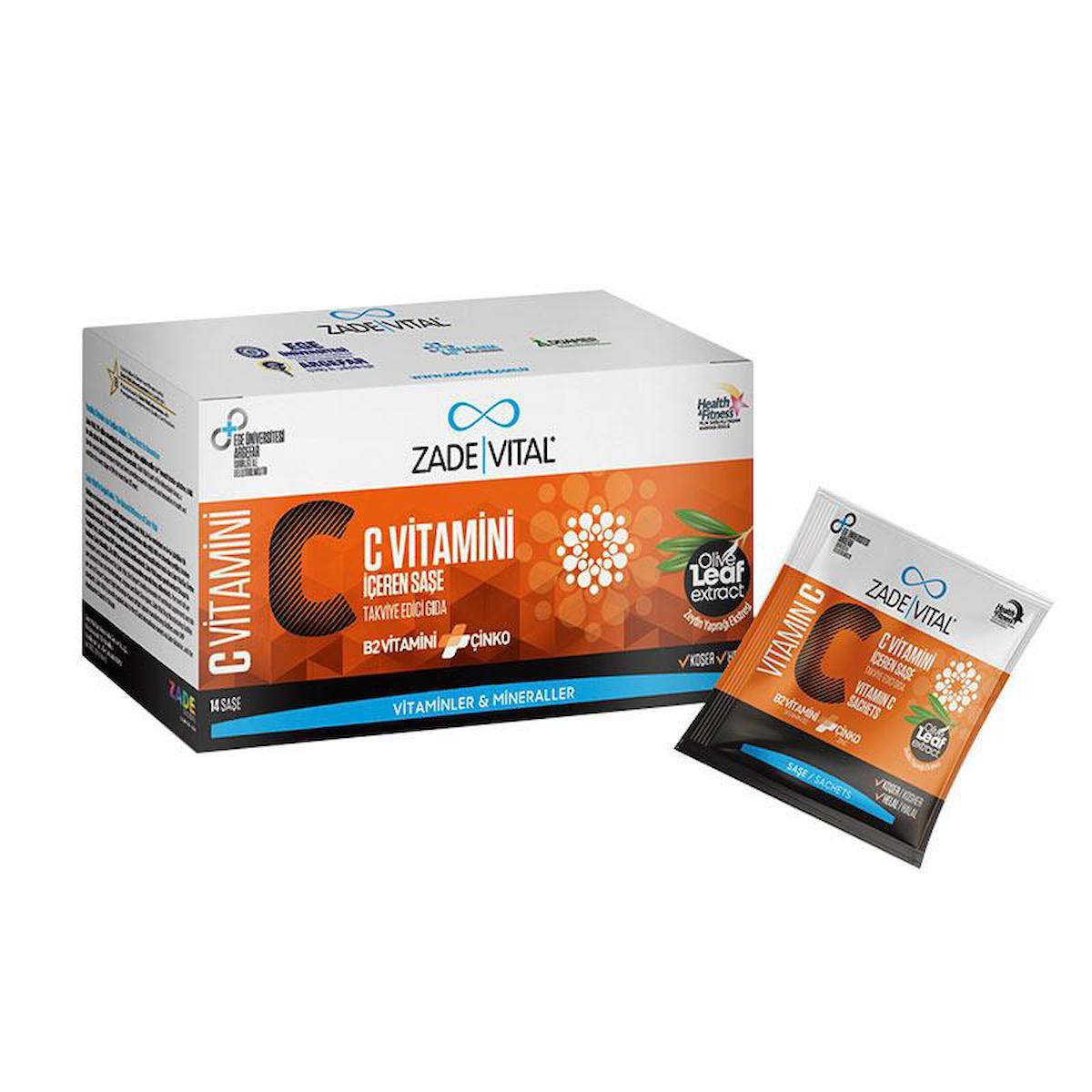 Zade Vital C Vitamini Sade Unisex 14 Şase