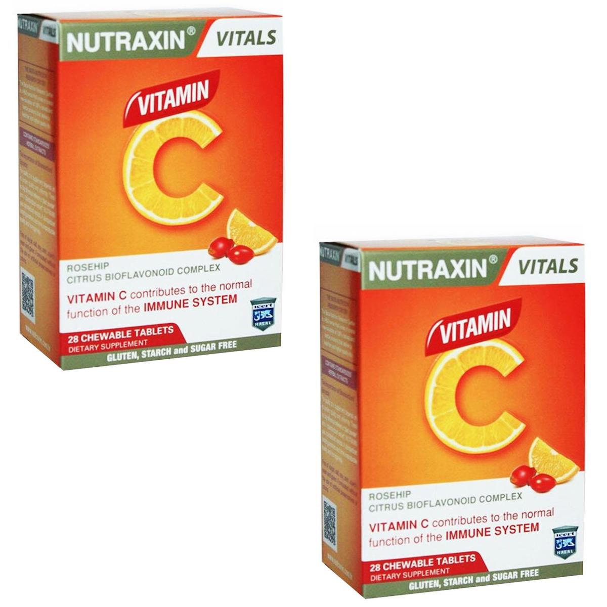 Nutraxin C Vitamini Sade Unisex 2x28 Tablet
