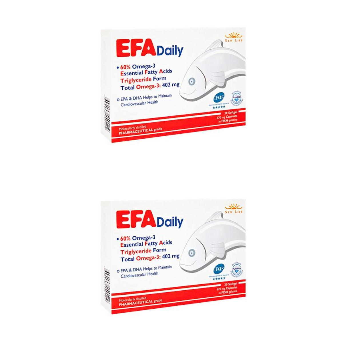 Newlife Efa Daily Sade Unisex Vitamin 2x30 Kapsül